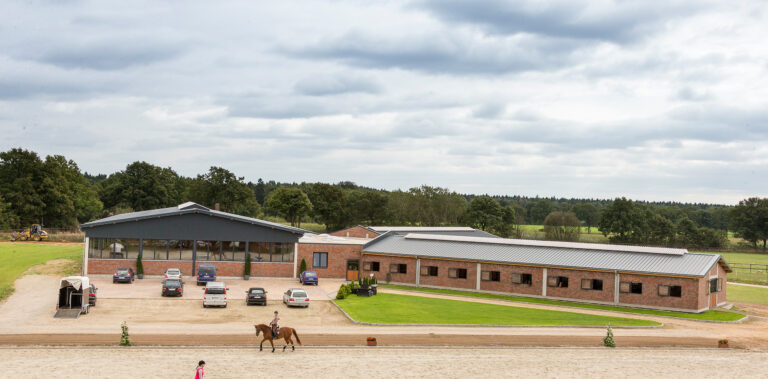 Röwer & Rüb Kundenprojekt Tangstedt Reitanlage Luftbild