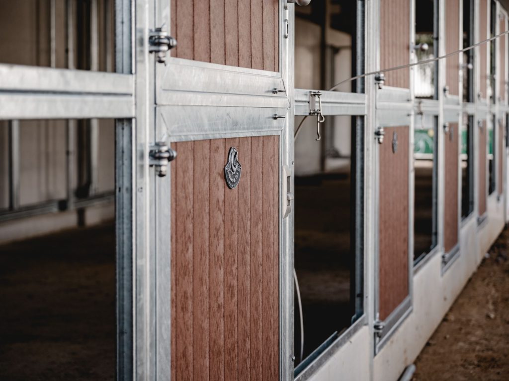 Außenboxen für die neue Stallanlage Aachen Weltmeisterschaften 2026
